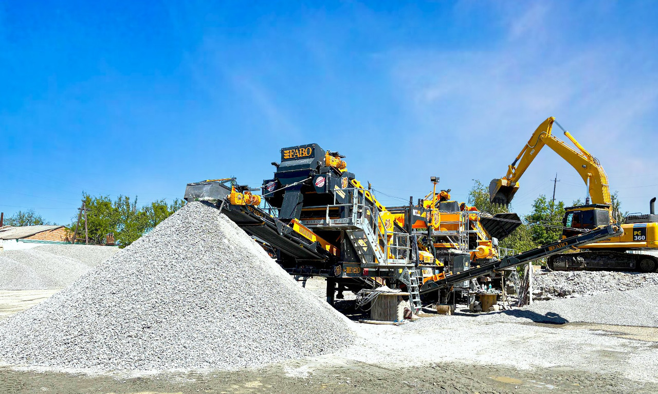 FABO Mobile crusher - Mobilni drobilec: slika 3 FABO Mobile crusher - Mobilni drobilec: slika 3