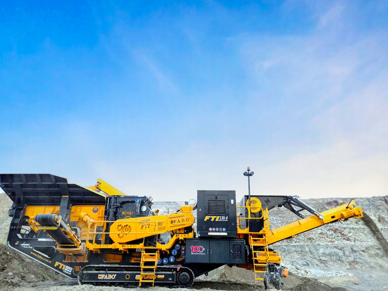 FABO Mobile crusher - Mobilni drobilec: slika 3 FABO Mobile crusher - Mobilni drobilec: slika 3