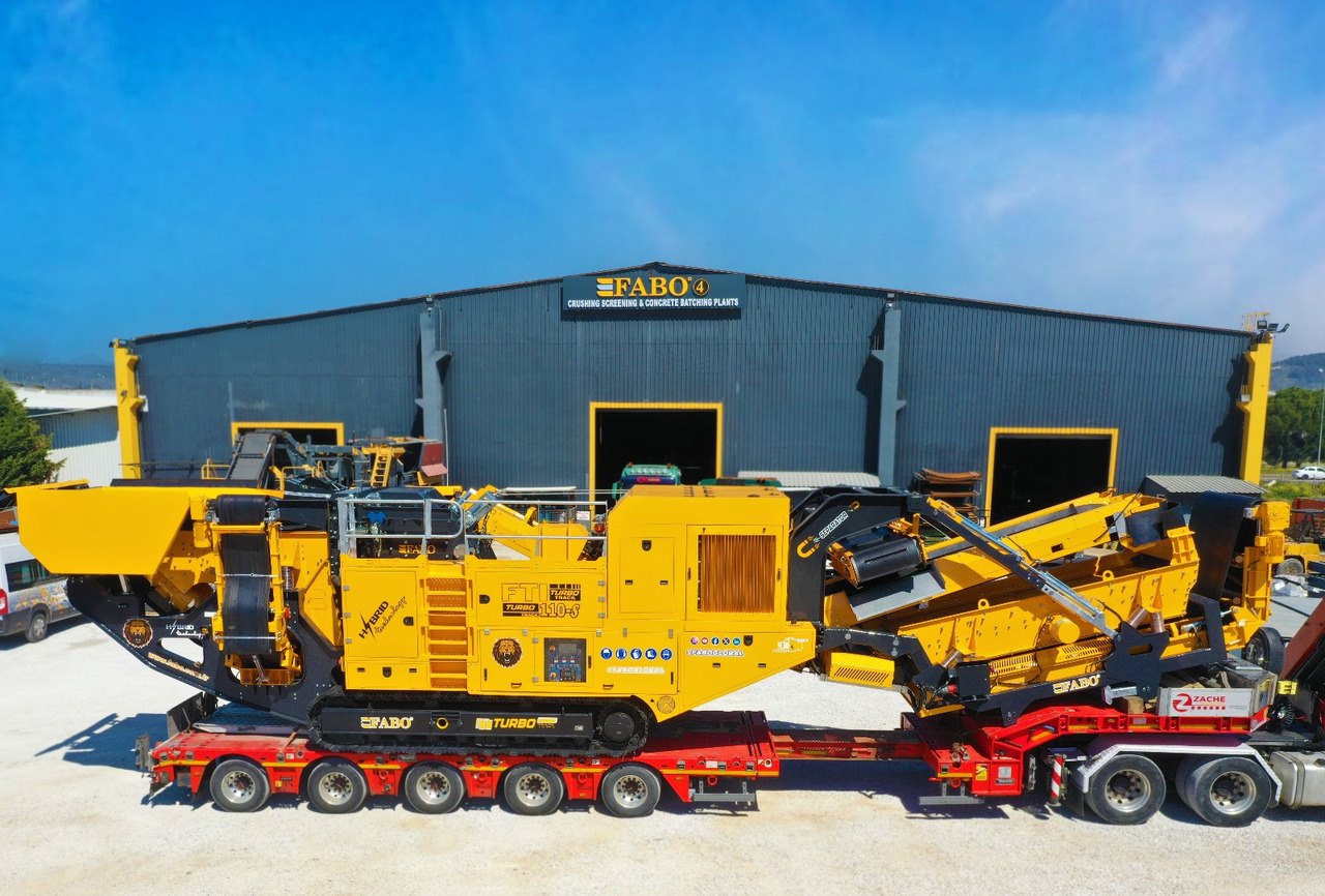 FABO Mobile crusher - Mobilni drobilec: slika 1 FABO Mobile crusher - Mobilni drobilec: slika 1