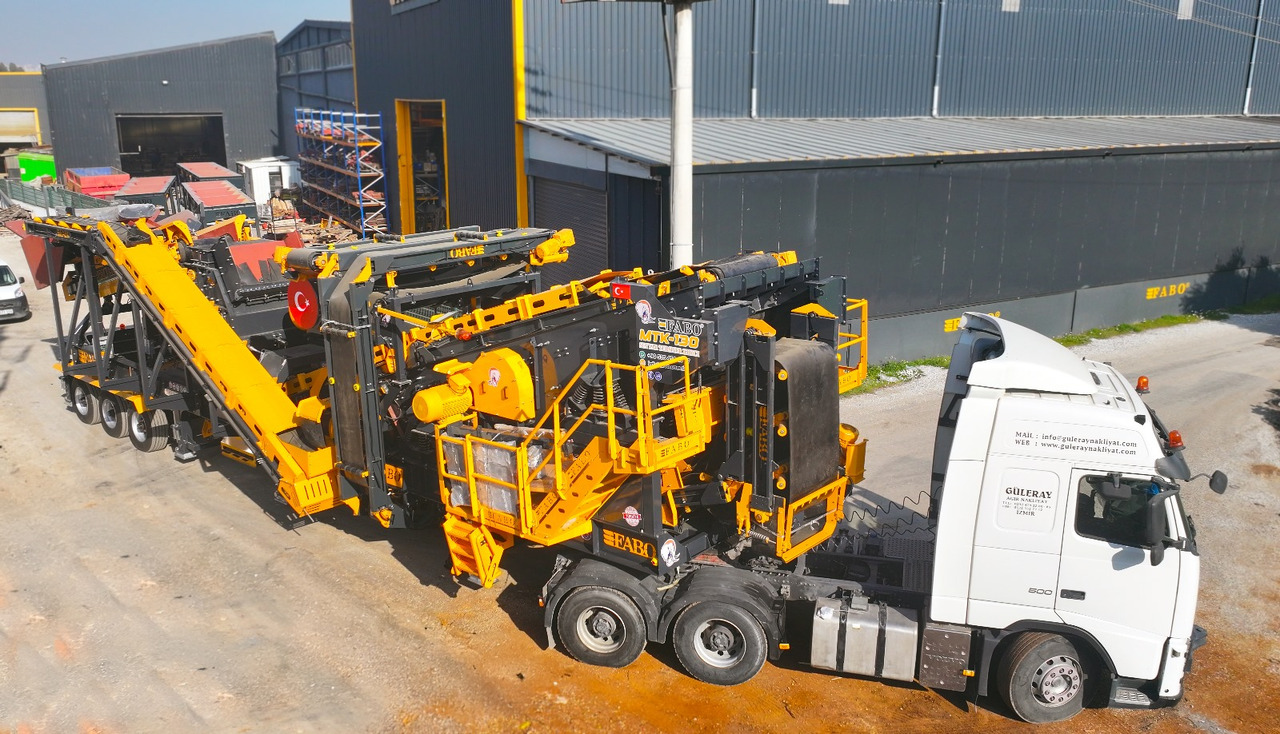 FABO Mobile crusher - Mobilni drobilec: slika 1 FABO Mobile crusher - Mobilni drobilec: slika 1