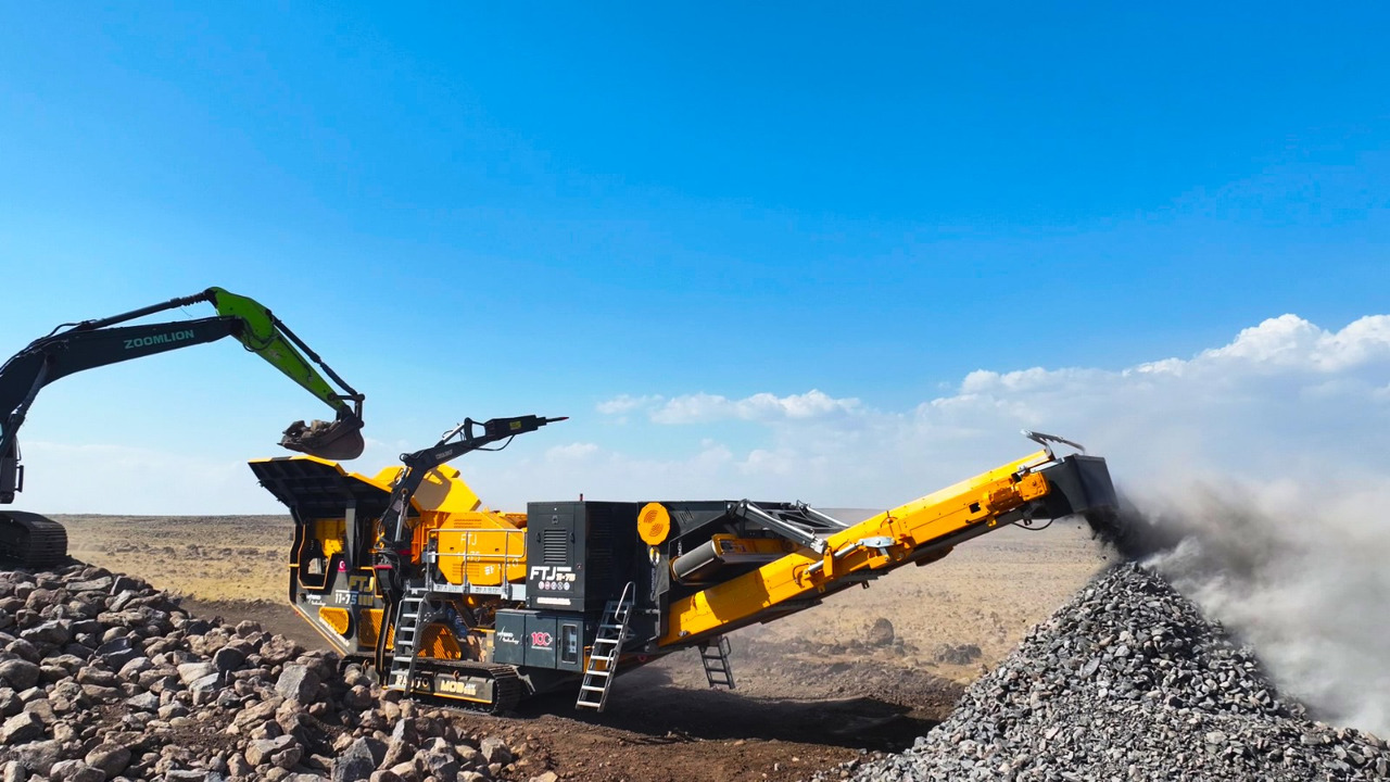 FABO Mobile crusher - Mobilni drobilec: slika 4 FABO Mobile crusher - Mobilni drobilec: slika 4