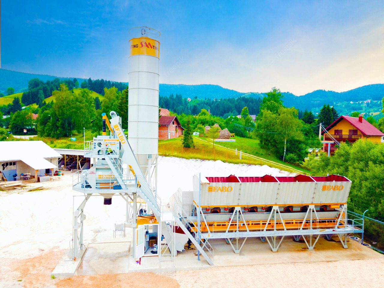 FABO compact concrete plant - Betonarna: slika 1 FABO compact concrete plant - Betonarna: slika 1