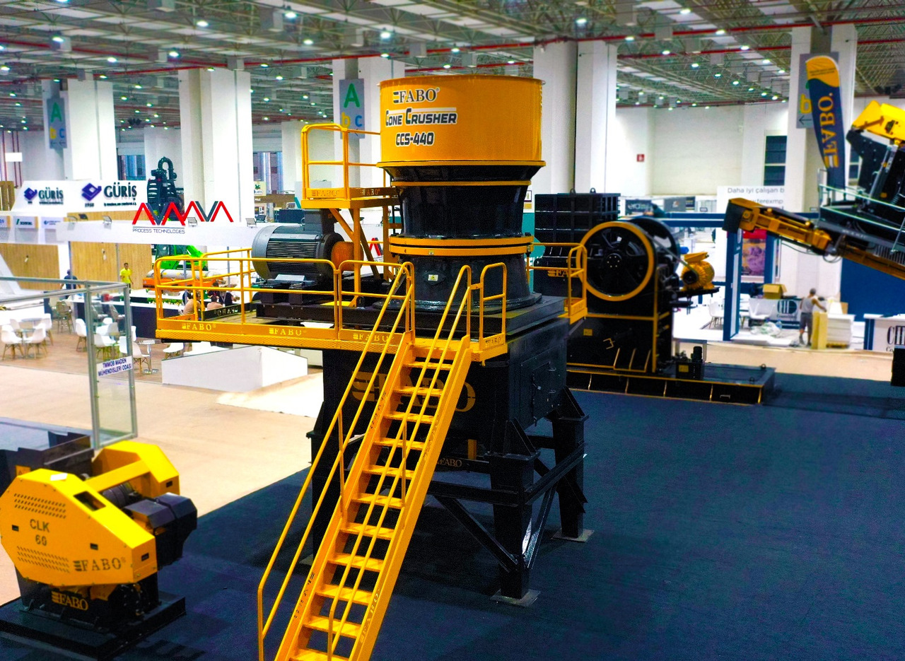 FABO cone crusher - Stožčasti drobilec: slika 1 FABO cone crusher - Stožčasti drobilec: slika 1