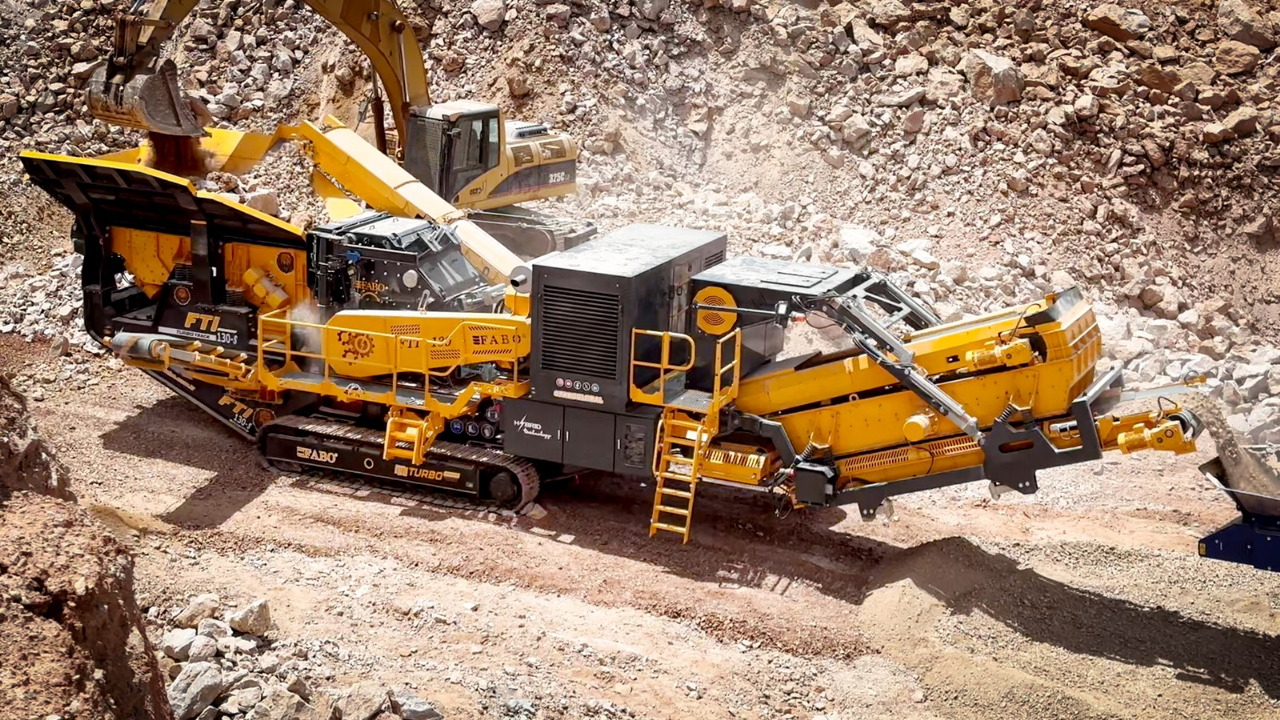 FABO crawler crusher - Drobilec: slika 1 FABO crawler crusher - Drobilec: slika 1