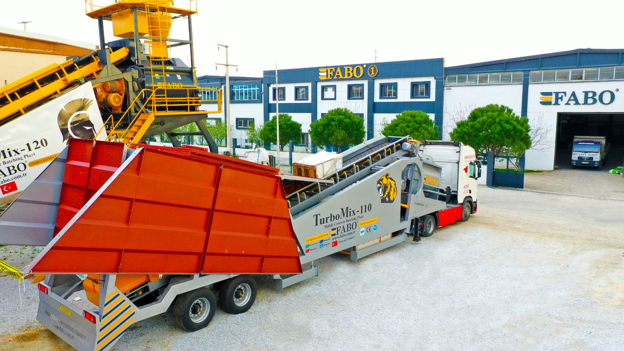 FABO mobile concrete batching plant - Betonarna: slika 1 FABO mobile concrete batching plant - Betonarna: slika 1