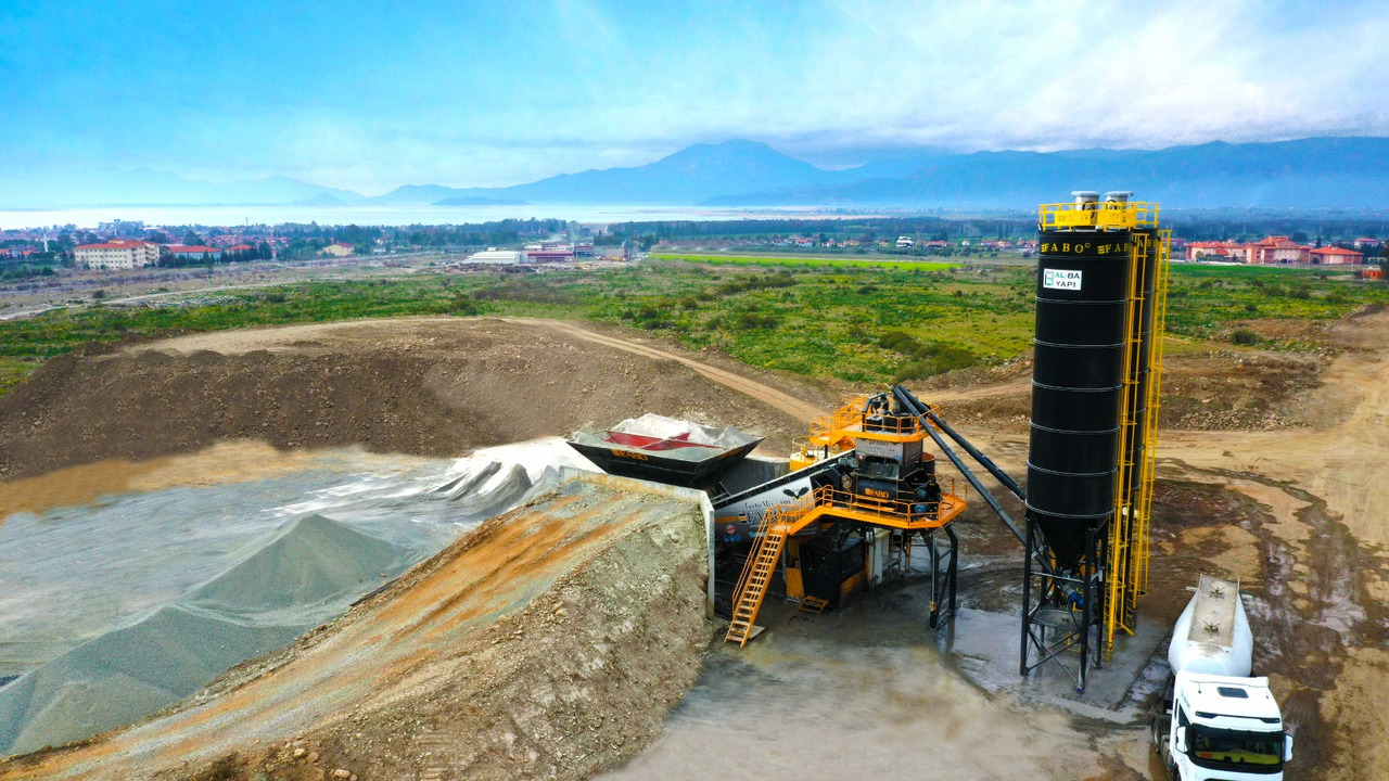 FABO mobile concrete batching plant - Betonarna: slika 2 FABO mobile concrete batching plant - Betonarna: slika 2