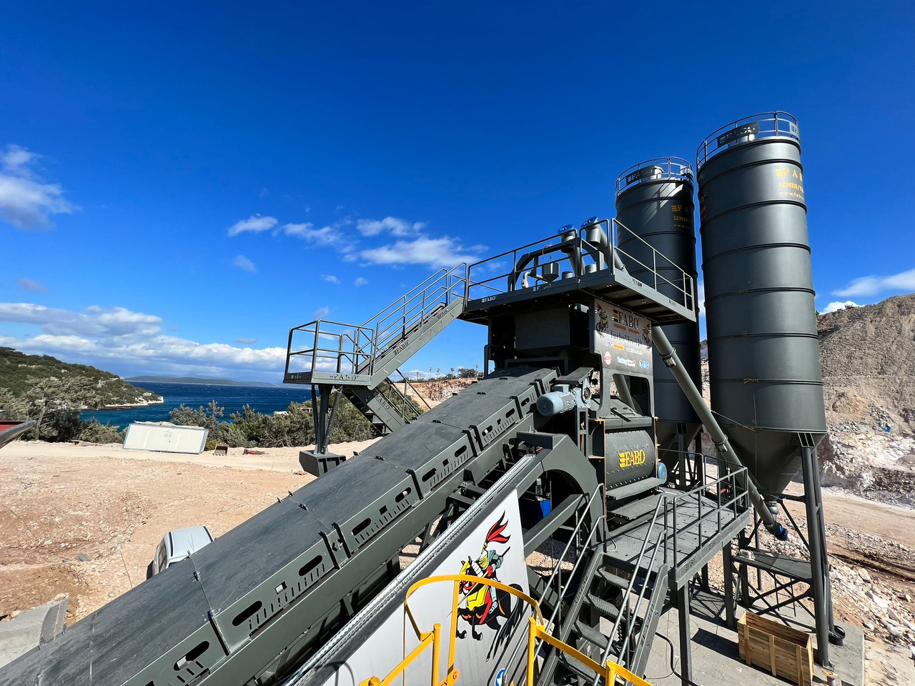 FABO mobile concrete batching plant - Betonarna: slika 4 FABO mobile concrete batching plant - Betonarna: slika 4