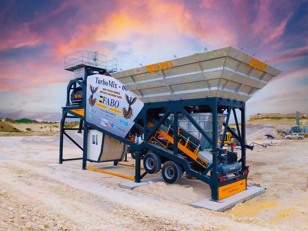 FABO mobile concrete batching plant - Betonarna: slika 4 FABO mobile concrete batching plant - Betonarna: slika 4
