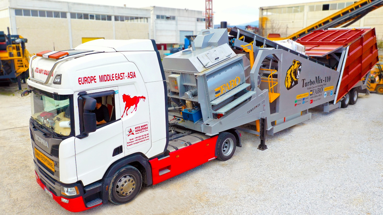 FABO mobile concrete batching plant - Betonarna: slika 3 FABO mobile concrete batching plant - Betonarna: slika 3