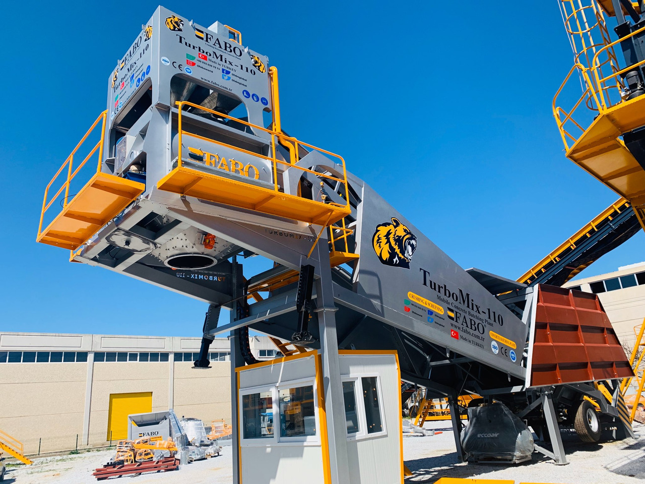 FABO mobile concrete batching plant - Betonarna: slika 5 FABO mobile concrete batching plant - Betonarna: slika 5
