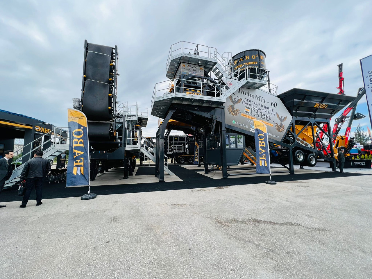 FABO mobile concrete batching plant - Betonarna: slika 2 FABO mobile concrete batching plant - Betonarna: slika 2