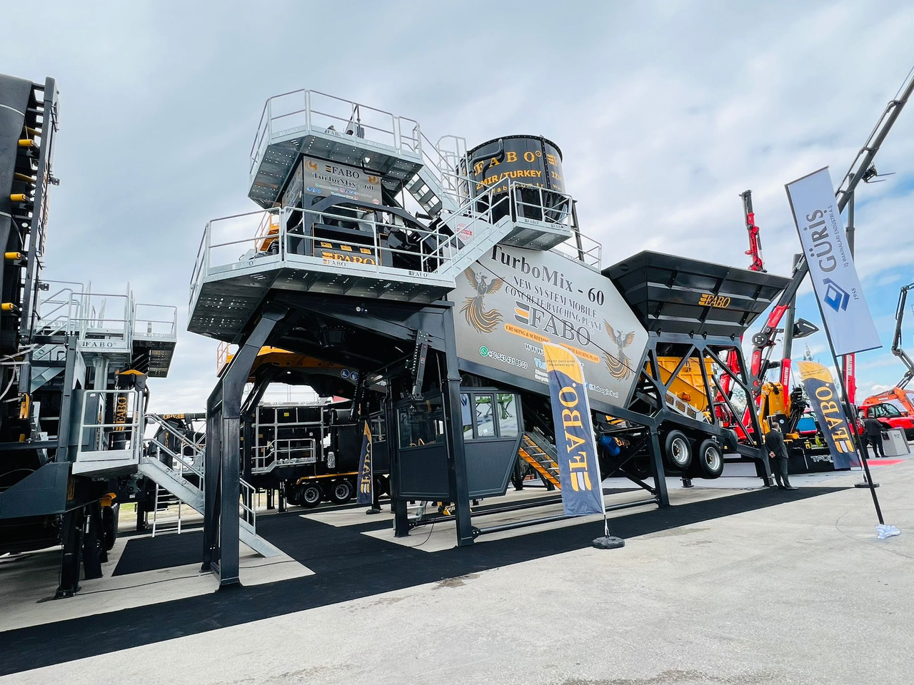 FABO mobile concrete batching plant - Betonarna: slika 1 FABO mobile concrete batching plant - Betonarna: slika 1