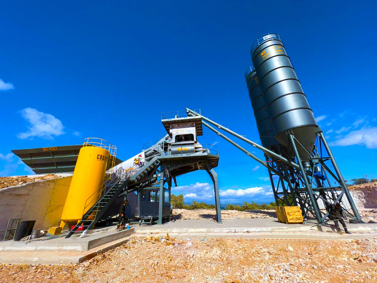 FABO mobile concrete batching plant - Betonarna: slika 3 FABO mobile concrete batching plant - Betonarna: slika 3
