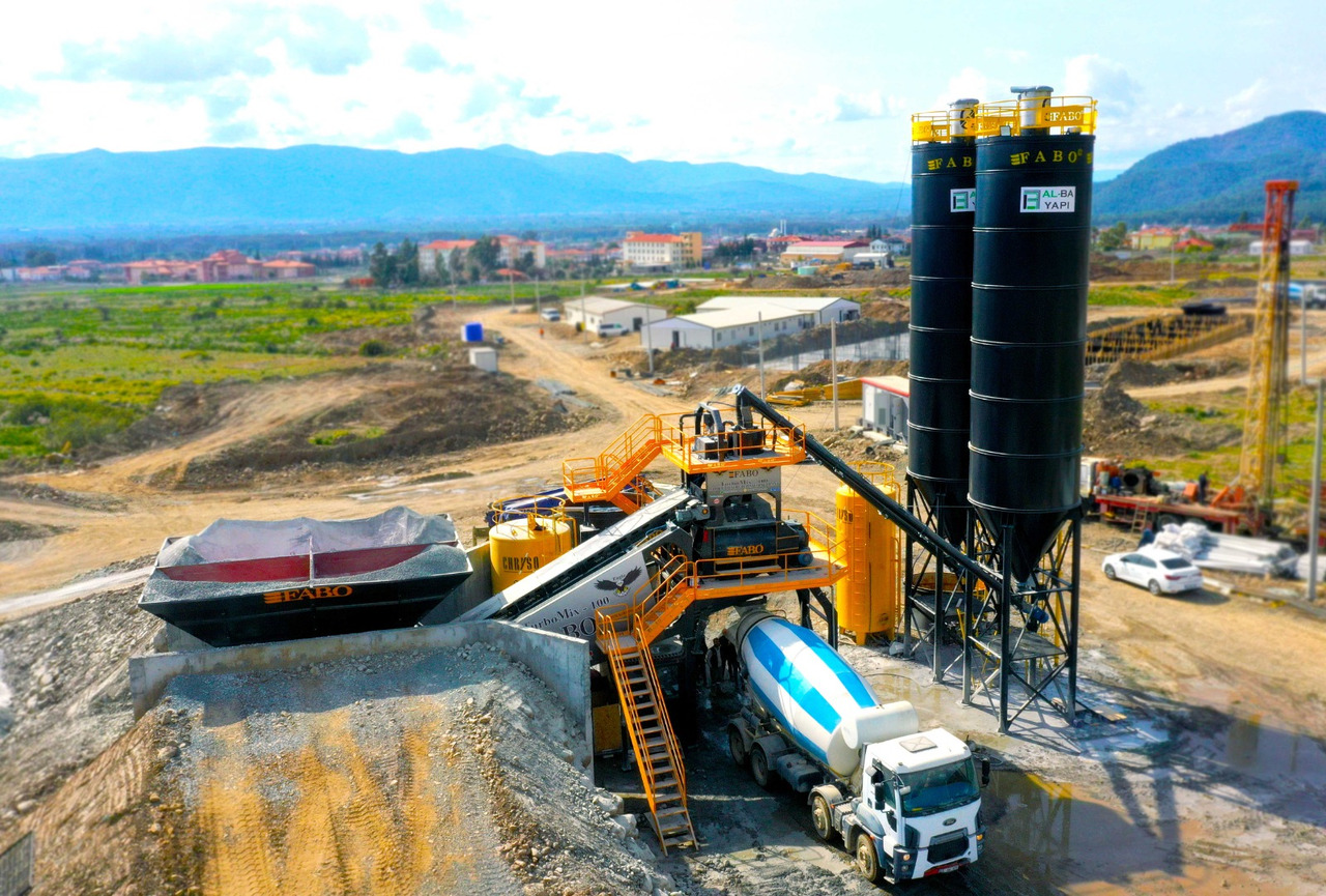 FABO mobile concrete batching plant - Betonarna: slika 2 FABO mobile concrete batching plant - Betonarna: slika 2