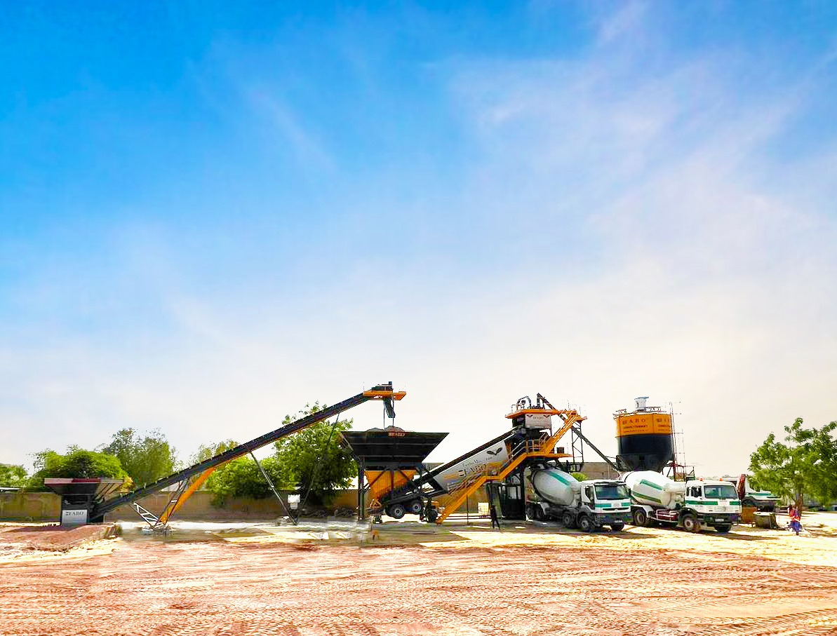 FABO mobile concrete batching plant - Betonarna: slika 1 FABO mobile concrete batching plant - Betonarna: slika 1