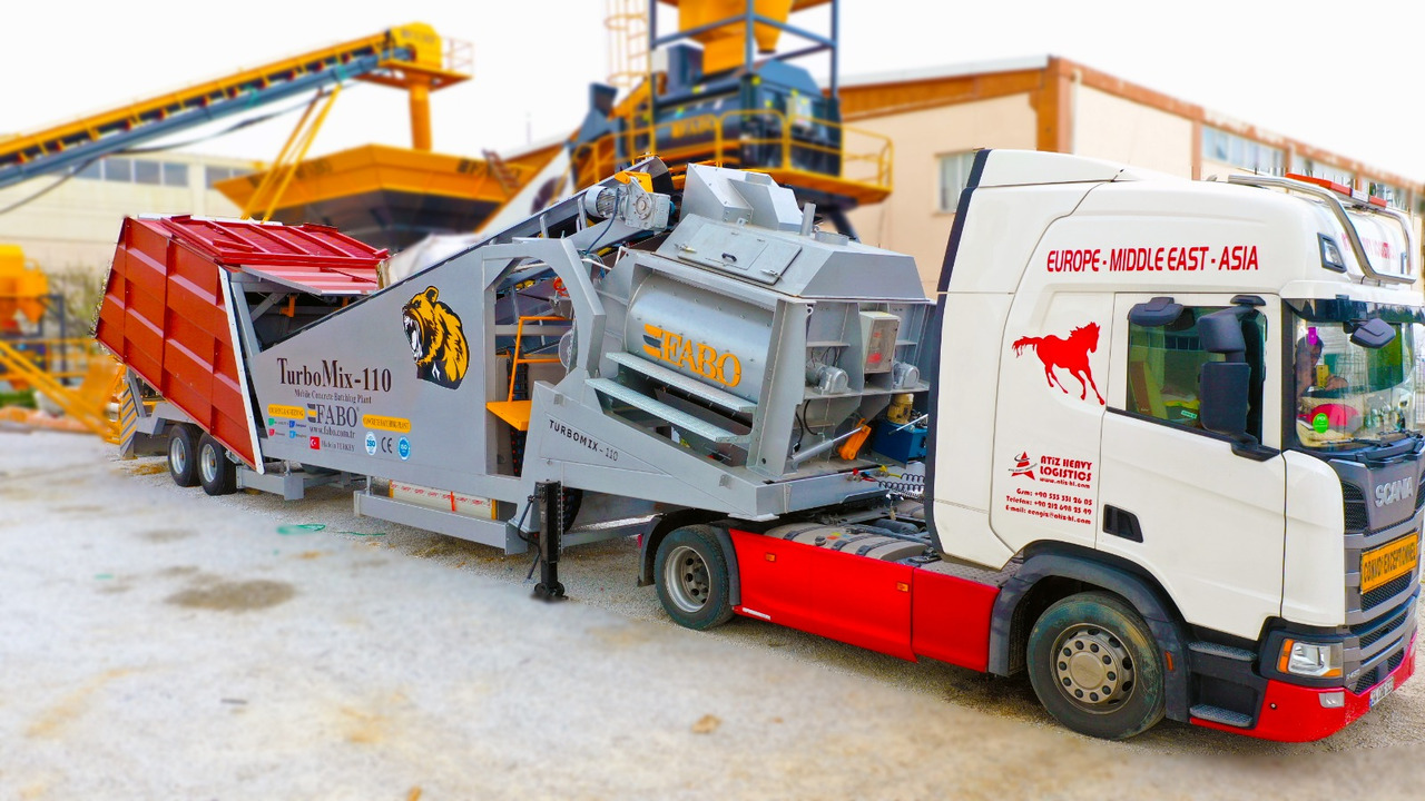 FABO mobile concrete batching plant - Betonarna: slika 4 FABO mobile concrete batching plant - Betonarna: slika 4