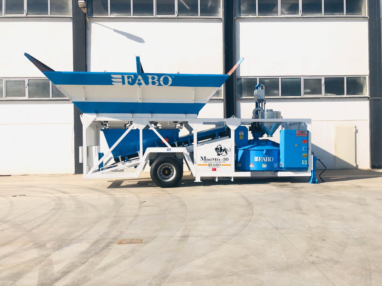 FABO mobile concrete batching plant - Betonarna: slika 5 FABO mobile concrete batching plant - Betonarna: slika 5