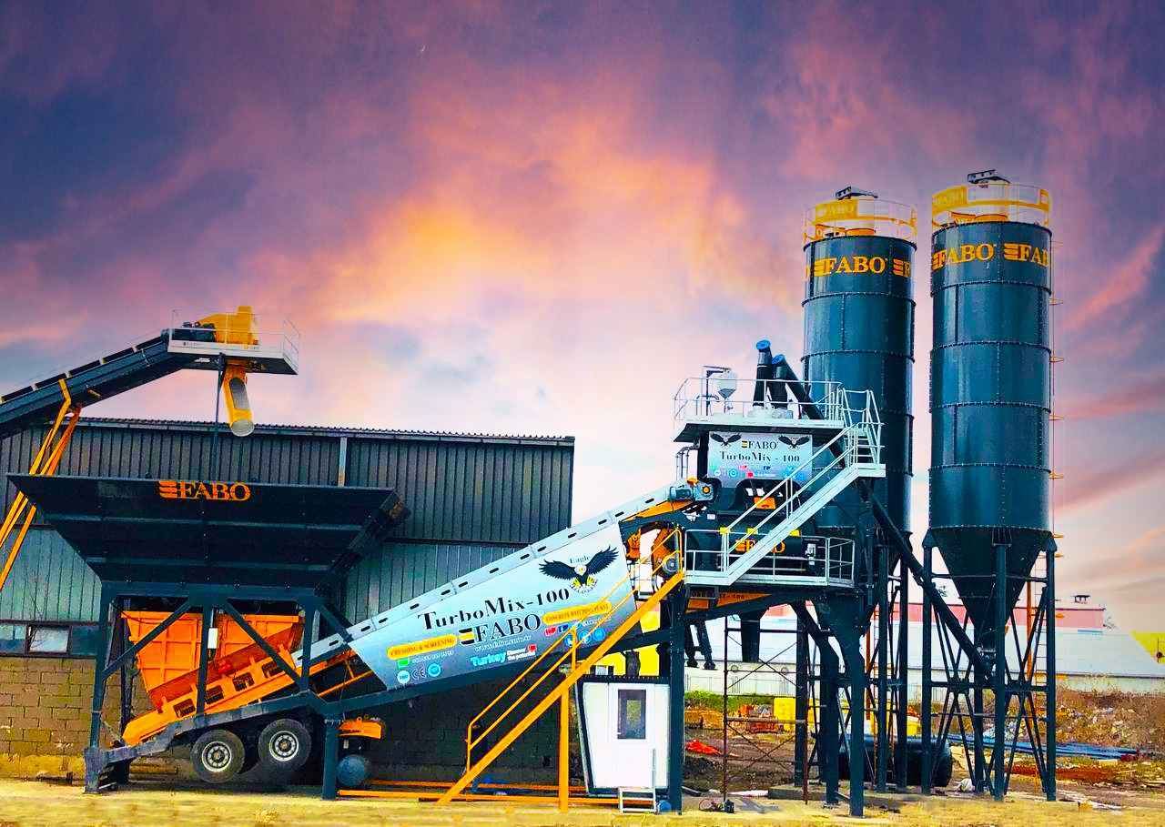 FABO mobile concrete batching plant - Betonarna: slika 2 FABO mobile concrete batching plant - Betonarna: slika 2