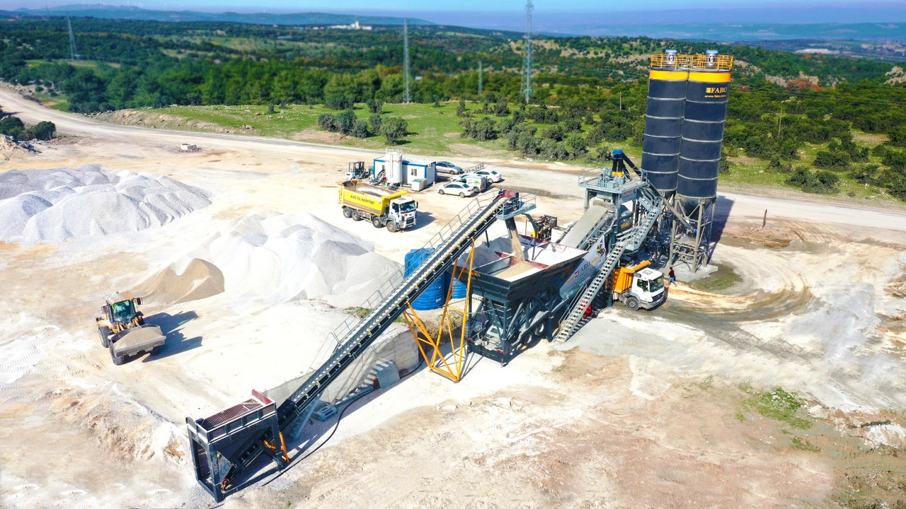 FABO mobile concrete batching plant - Betonarna: slika 1 FABO mobile concrete batching plant - Betonarna: slika 1