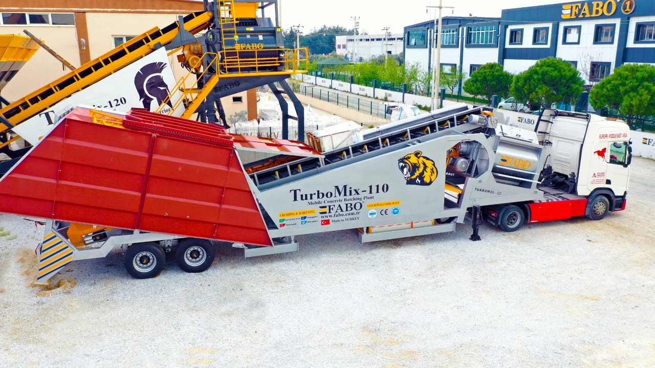 FABO mobile concrete batching plant - Betonarna: slika 2 FABO mobile concrete batching plant - Betonarna: slika 2