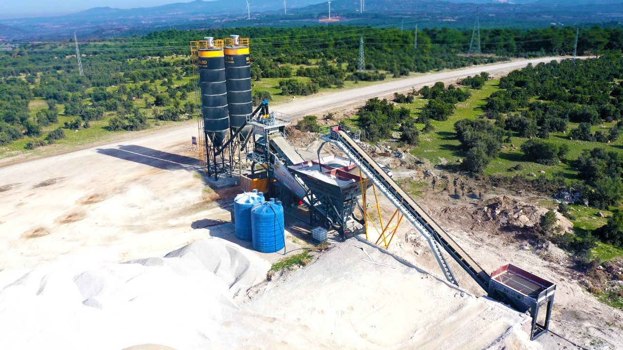 FABO mobile concrete batching plant - Betonarna: slika 2 FABO mobile concrete batching plant - Betonarna: slika 2