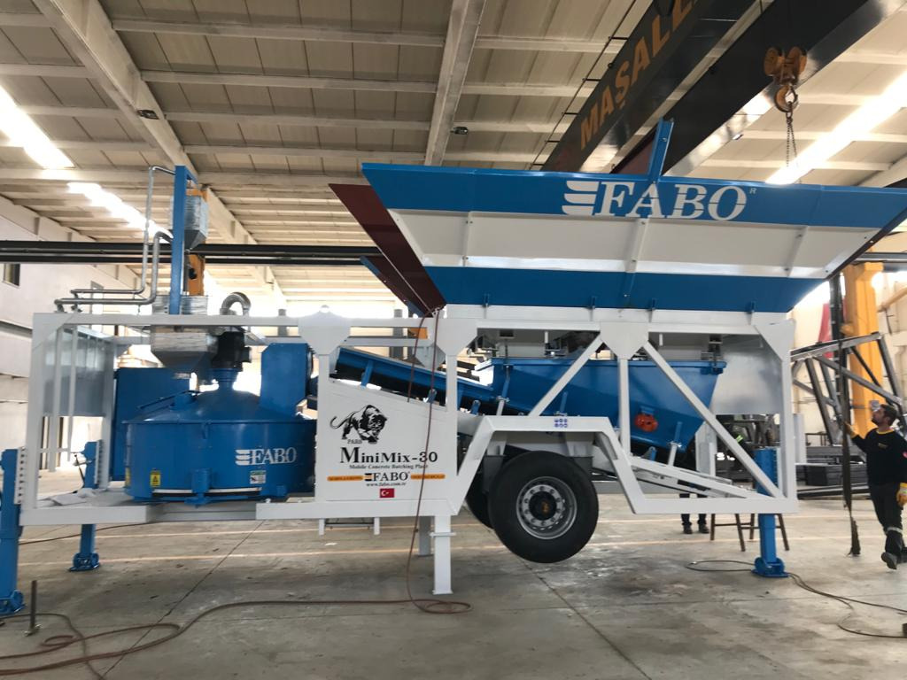 FABO mobile concrete batching plant - Betonarna: slika 4 FABO mobile concrete batching plant - Betonarna: slika 4