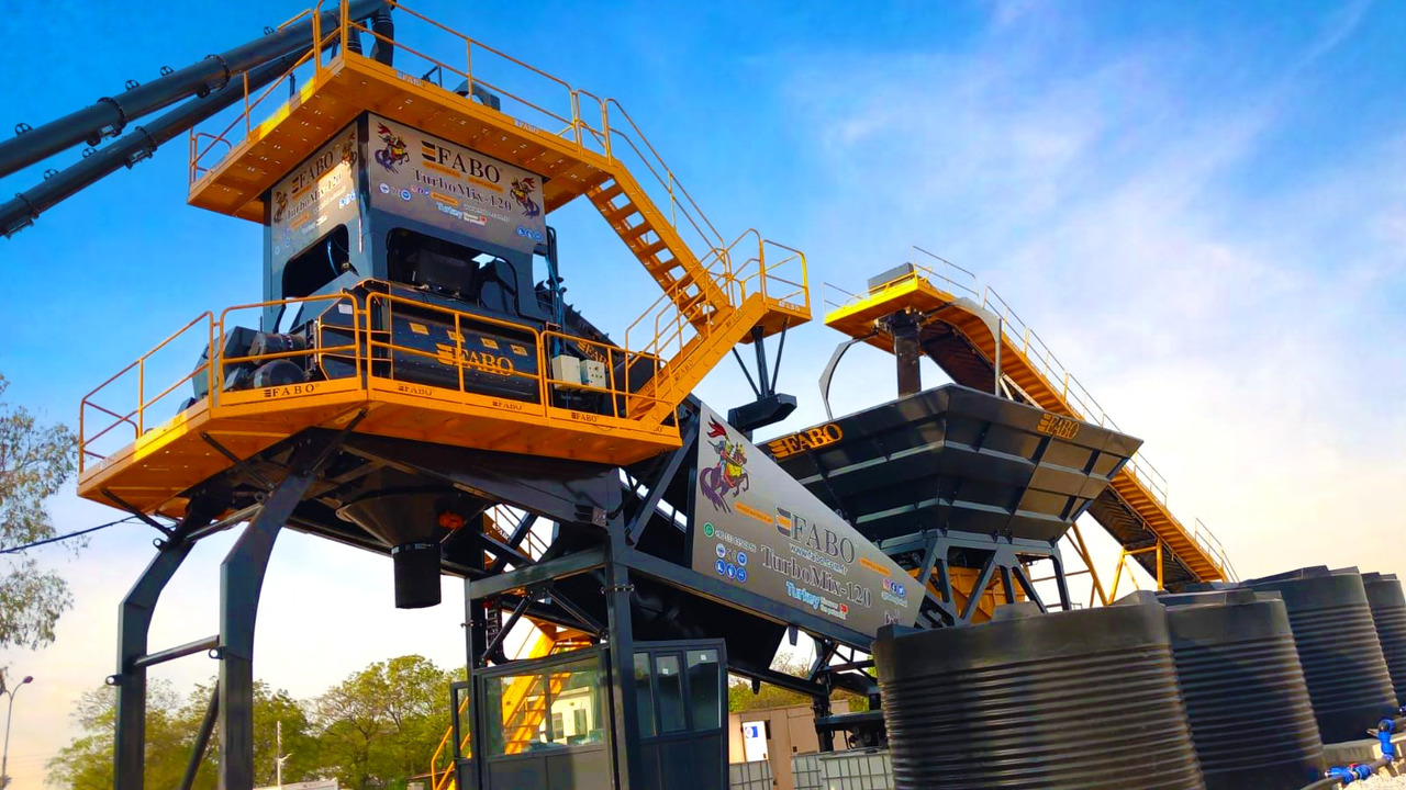 FABO mobile concrete batching plant - Betonarna: slika 3 FABO mobile concrete batching plant - Betonarna: slika 3