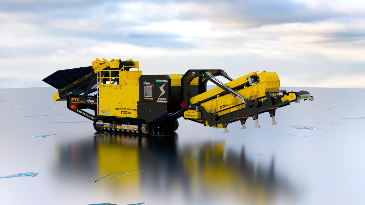FABO mobile cone crusher - Stožčasti drobilec: slika 2 FABO mobile cone crusher - Stožčasti drobilec: slika 2