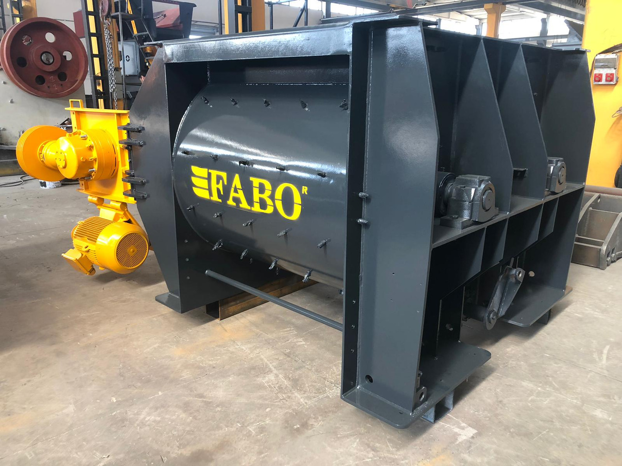 FABO twin shaft mixer - Mešalec za beton: slika 2 FABO twin shaft mixer - Mešalec za beton: slika 2