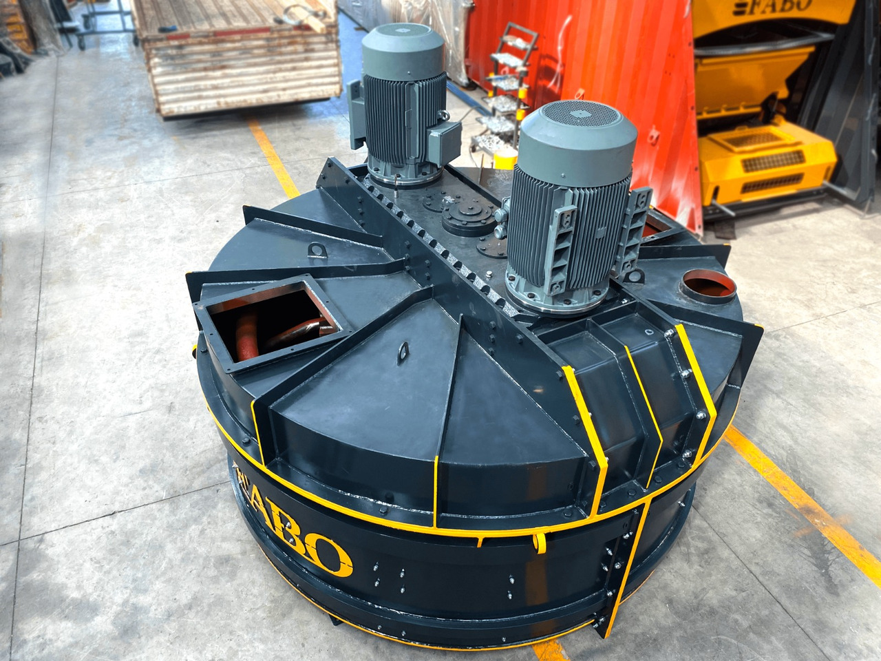 FABO twin shaft mixer - Mešalec za beton: slika 3 FABO twin shaft mixer - Mešalec za beton: slika 3