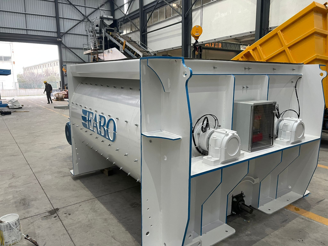 FABO twin shaft mixer - Mešalec za beton: slika 3 FABO twin shaft mixer - Mešalec za beton: slika 3