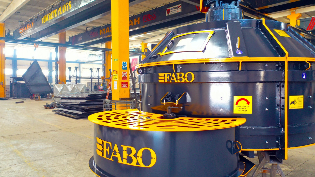 FABO twin shaft mixer - Mešalec za beton: slika 1 FABO twin shaft mixer - Mešalec za beton: slika 1