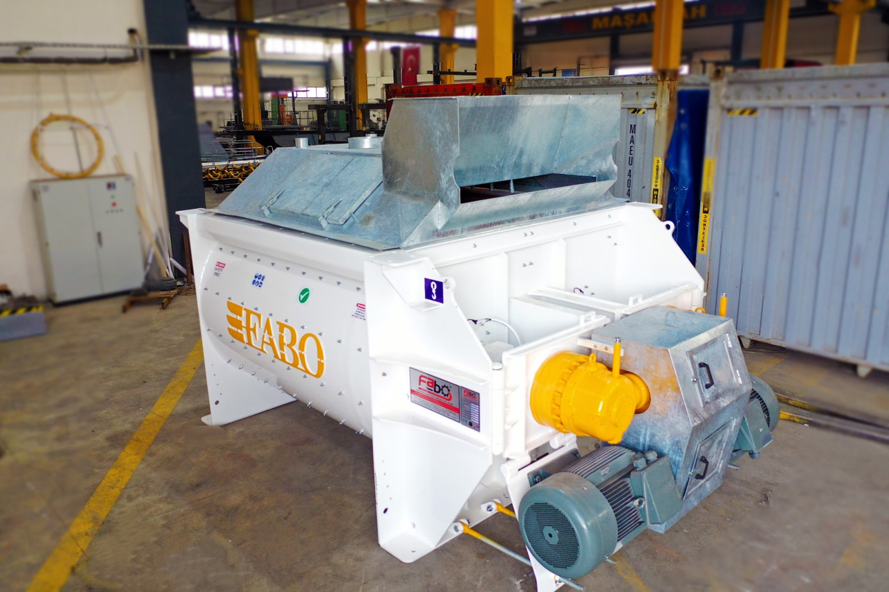 FABO twin shaft mixer - Mešalec za beton: slika 2 FABO twin shaft mixer - Mešalec za beton: slika 2