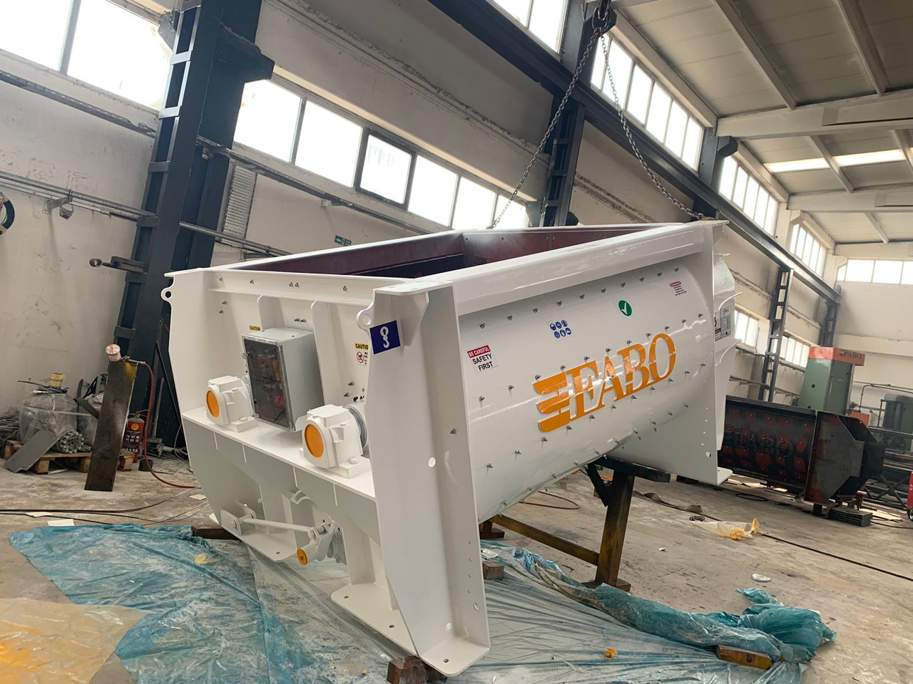 FABO twin shaft mixer - Mešalec za beton: slika 4 FABO twin shaft mixer - Mešalec za beton: slika 4
