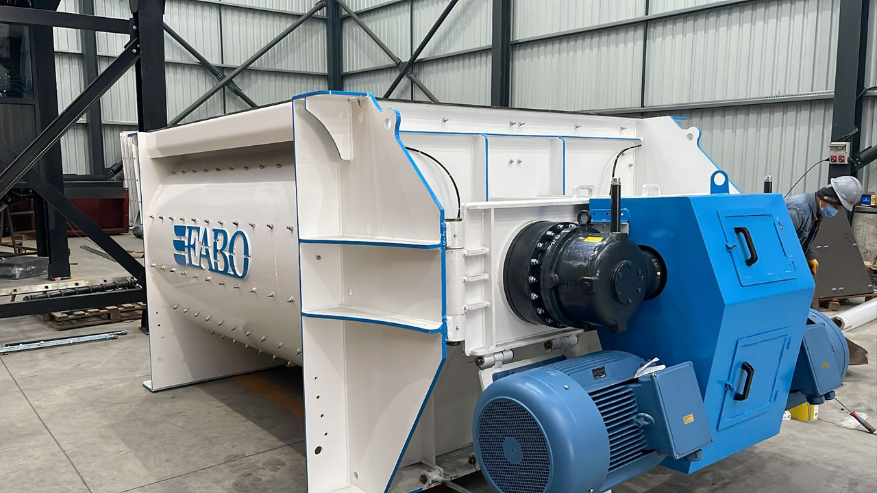 FABO twin shaft mixer - Mešalec za beton: slika 4 FABO twin shaft mixer - Mešalec za beton: slika 4