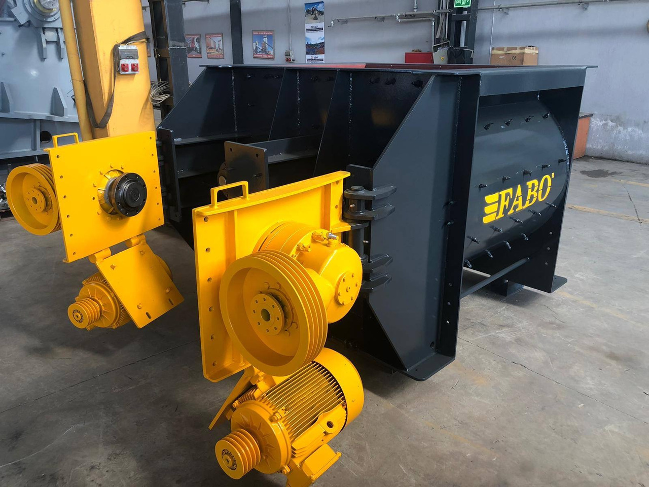 FABO twin shaft mixer - Mešalec za beton: slika 5 FABO twin shaft mixer - Mešalec za beton: slika 5