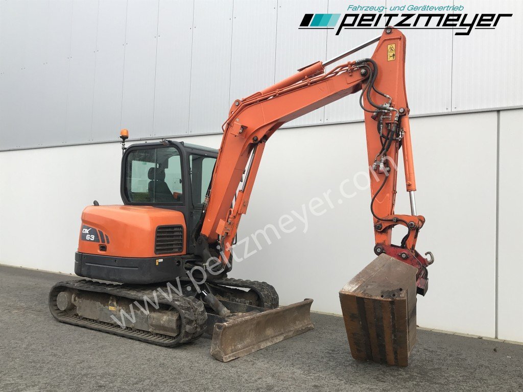 Doosan Kettenbagger DX 63-3 PowerTilt 070 , MS 03, mehrfach vorhanden - Mini bager: slika 2 Doosan Kettenbagger DX 63-3 PowerTilt 070 , MS 03, mehrfach vorhanden - Mini bager: slika 2