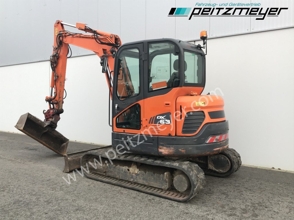 Doosan Kettenbagger DX 63-3 PowerTilt 070 , MS 03, mehrfach vorhanden - Mini bager: slika 4 Doosan Kettenbagger DX 63-3 PowerTilt 070 , MS 03, mehrfach vorhanden - Mini bager: slika 4