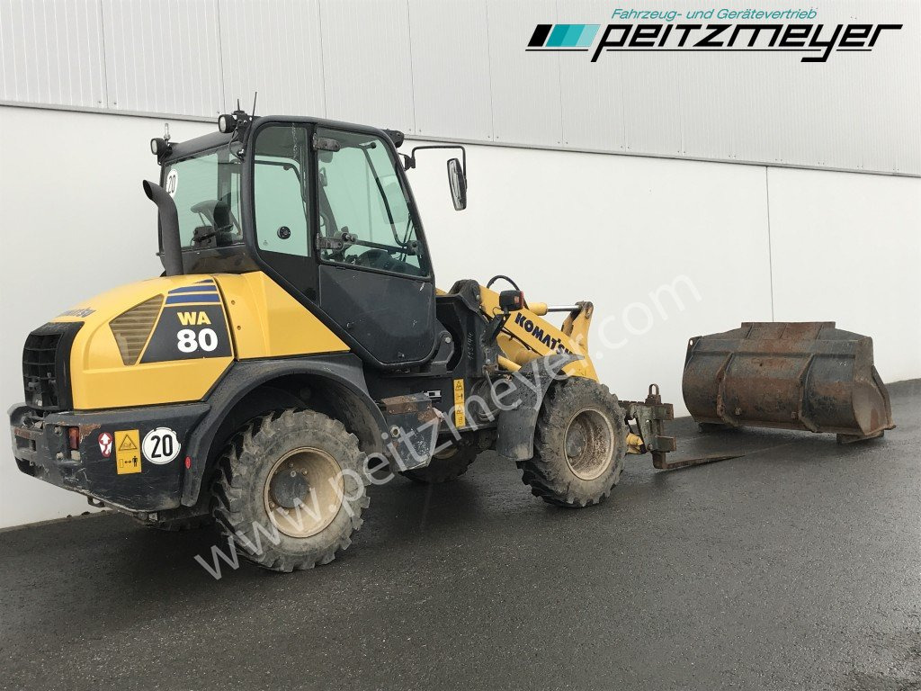 Komatsu RADLADER WA 80-6 Palettengabel und Standardschaufel - Kolesni nakladalec: slika 3 Komatsu RADLADER WA 80-6 Palettengabel und Standardschaufel - Kolesni nakladalec: slika 3