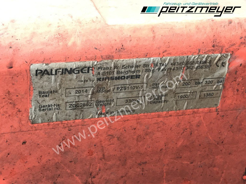 Tovornjak s kesonom, Tovornjak z dvigalom MAN TGS 26.440 FL 6x2 Palfinger PK 21001 L Steinzange, EU 6, Lenkachse: slika 25