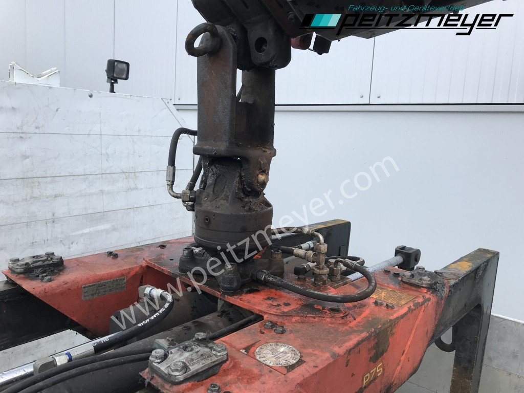 Tovornjak s kesonom, Tovornjak z dvigalom MAN TGS 26.440 FL 6x2 Palfinger PK 21001 L Steinzange, EU 6, Lenkachse: slika 34