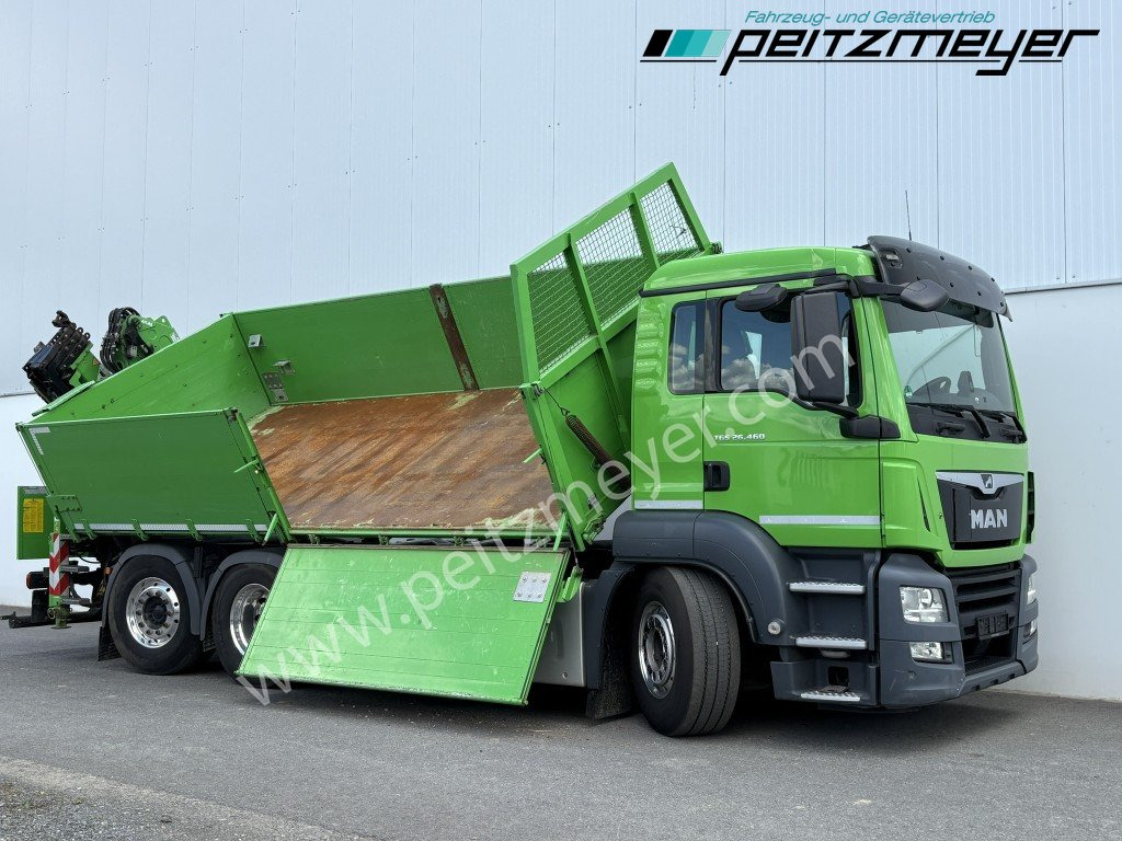 MAN TGS 26.460 FL 6x2 Kipper+Kran+Funk Lenkachse, 2-Seitenkipper, Atlas 172.3 - Tovornjak prekucnik: slika 2 MAN TGS 26.460 FL 6x2 Kipper+Kran+Funk Lenkachse, 2-Seitenkipper, Atlas 172.3 - Tovornjak prekucnik: slika 2