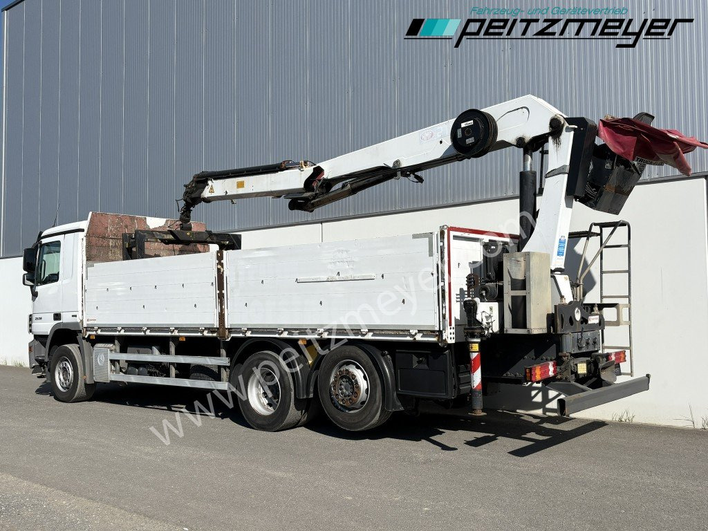 MERCEDES-BENZ Actros 2536 LL Pritsche HMF Heckkran m. Zange Baustoff - Tovornjak s kesonom, Tovornjak z dvigalom: slika 3 MERCEDES-BENZ Actros 2536 LL Pritsche HMF Heckkran m. Zange Baustoff - Tovornjak s kesonom, Tovornjak z dvigalom: slika 3