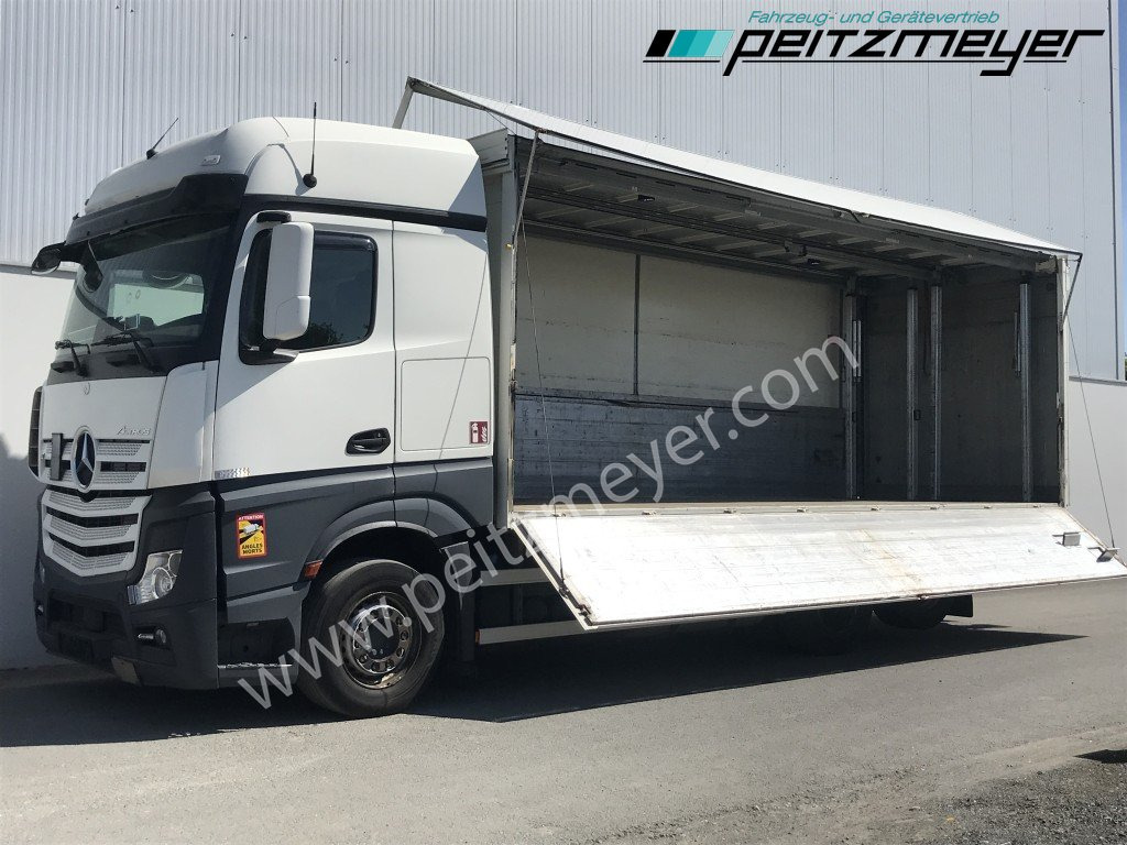 MERCEDES-BENZ Actros 2545 LL Böse Schwenkwand + 2,5 t. LBW BÄR - Tovornjak za prevoz pijač: slika 1 MERCEDES-BENZ Actros 2545 LL Böse Schwenkwand + 2,5 t. LBW BÄR - Tovornjak za prevoz pijač: slika 1