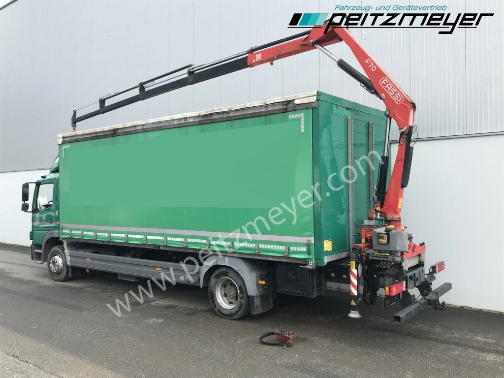 MERCEDES-BENZ Atego 1224 L Pritsche m. Heckkran Funk 4 x hydraulisch - Tovornjak s ponjavo, Tovornjak z dvigalom: slika 3 MERCEDES-BENZ Atego 1224 L Pritsche m. Heckkran Funk 4 x hydraulisch - Tovornjak s ponjavo, Tovornjak z dvigalom: slika 3