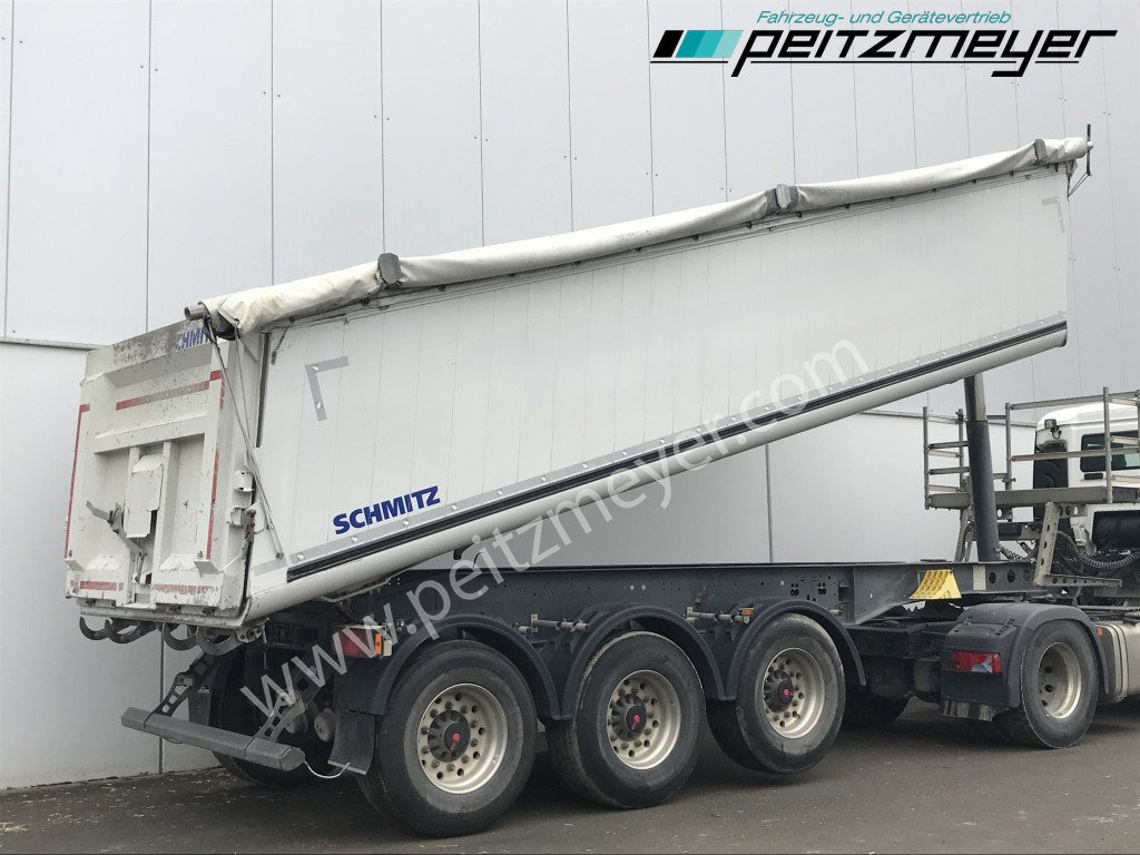 SCHMITZ 3 Achs Kippauflieger SKI24SL7.2 Verschleißboden 5mm neu Alu - Stahl, ca. 26 m³, Getreideschieber - Kiper polprikolica: slika 1 SCHMITZ 3 Achs Kippauflieger SKI24SL7.2 Verschleißboden 5mm neu Alu - Stahl, ca. 26 m³, Getreideschieber - Kiper polprikolica: slika 1