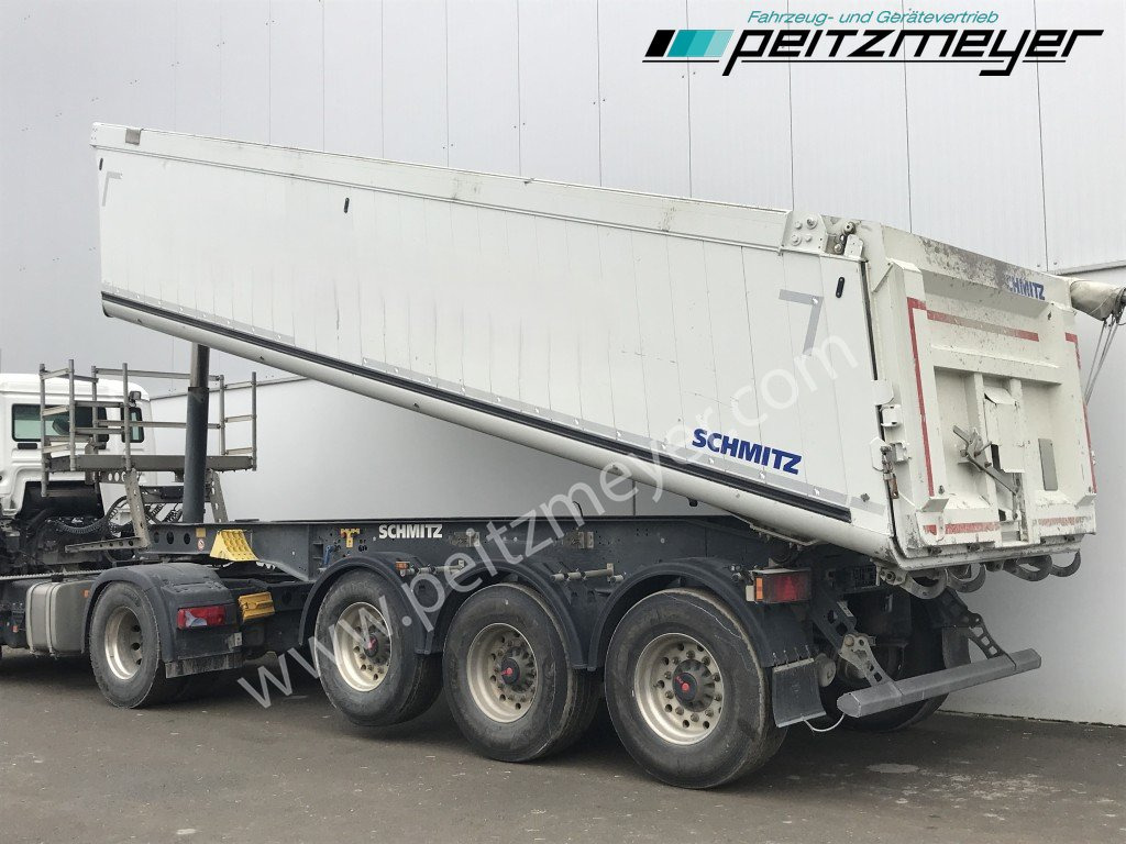 SCHMITZ 3 Achs Kippauflieger SKI24SL7.2 Verschleißboden 5mm neu Alu - Stahl, ca. 26 m³, Getreideschieber - Kiper polprikolica: slika 2 SCHMITZ 3 Achs Kippauflieger SKI24SL7.2 Verschleißboden 5mm neu Alu - Stahl, ca. 26 m³, Getreideschieber - Kiper polprikolica: slika 2