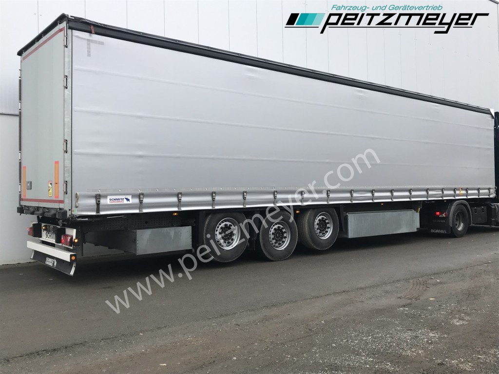 SCHMITZ SCS verzinkt, Edscha, 2 x Liftachse, Palettenk. - Polprikolica s ponjavo: slika 1 SCHMITZ SCS verzinkt, Edscha, 2 x Liftachse, Palettenk. - Polprikolica s ponjavo: slika 1