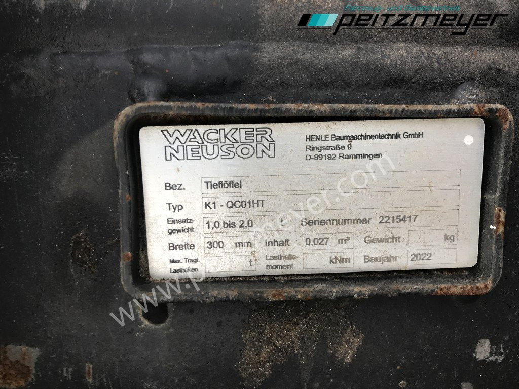 Mini bager Wacker - Neuson MINIBAGGER 803 verstellb. Fahrwerk: slika 26