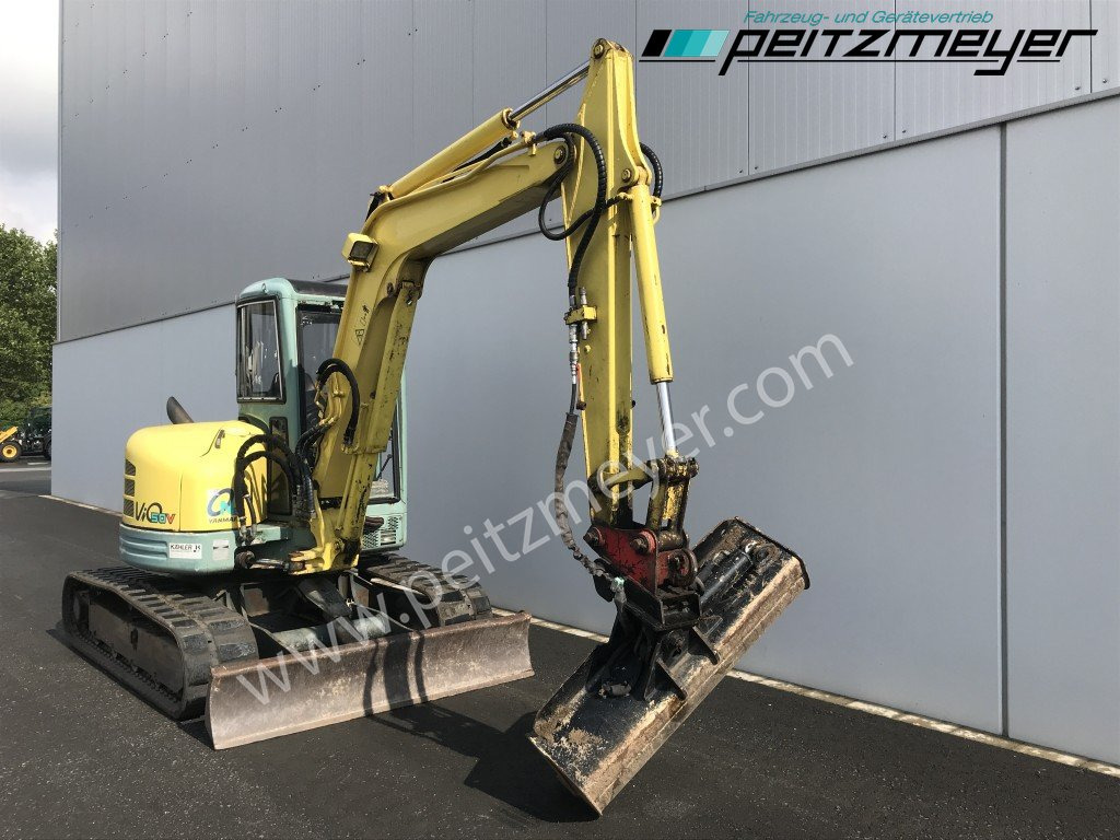 YANMAR MINIBAGGER VIO 50 V hydr. Schwenklöffel - Mini bager: slika 2 YANMAR MINIBAGGER VIO 50 V hydr. Schwenklöffel - Mini bager: slika 2